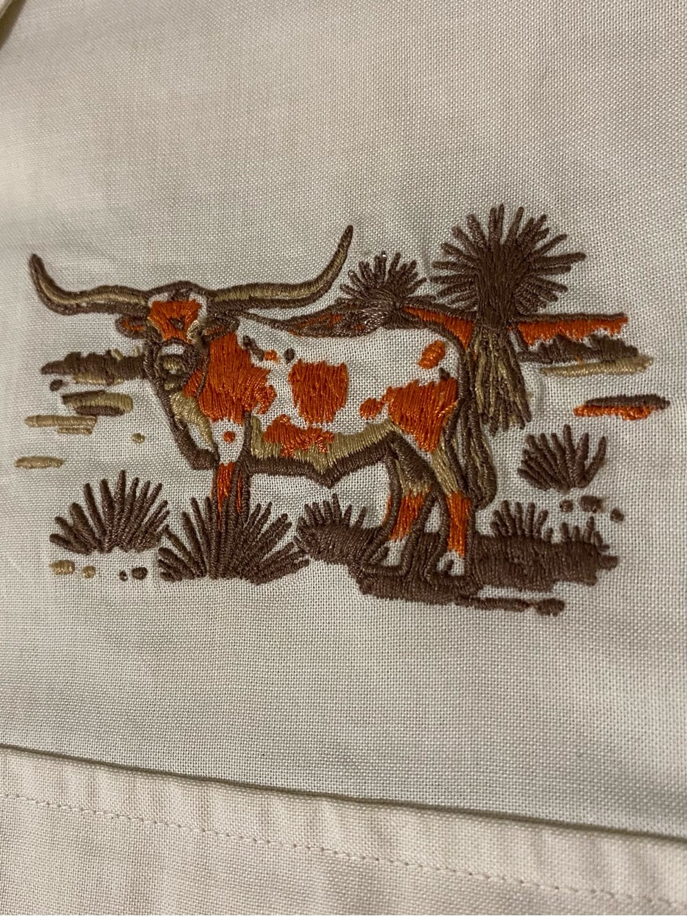 Howler Bros Texas Longhorns Gaucho Snapshirt Western Cowboy Mens XL NWT - Picture 6 of 12